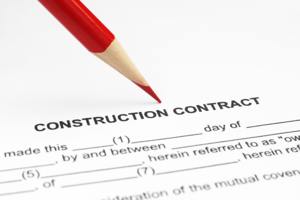 Construction Contract Amendment Act White Associates White Associates