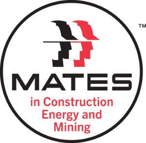 MATES in construction logo
